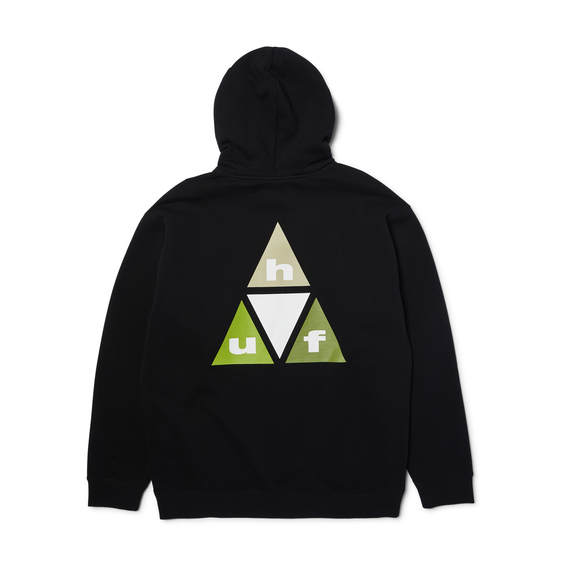 Huf Prism Triple Triangle Pullover Hoodie Black
