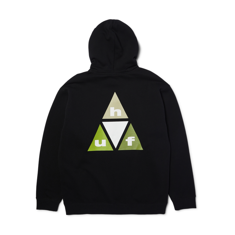 Huf Prism Triple Triangle Pullover Hoodie Black
