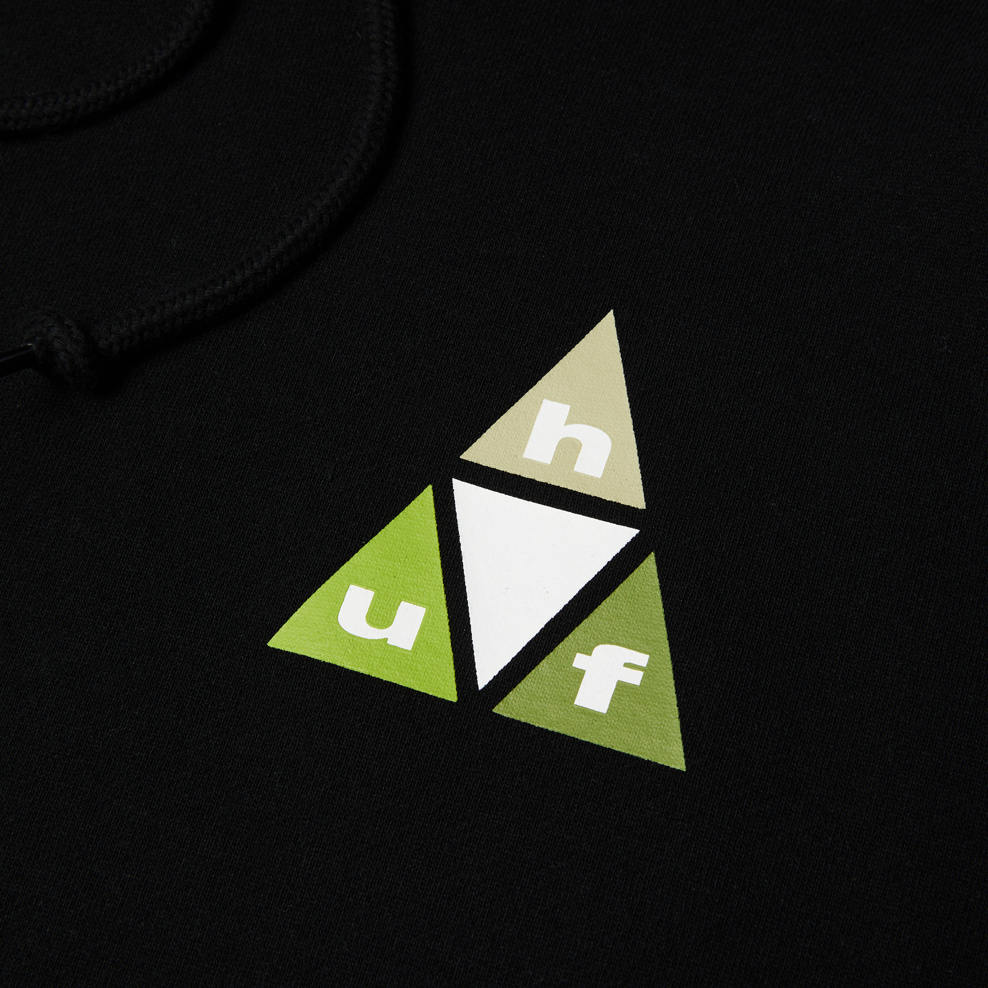 Huf Prism Triple Triangle Pullover Hoodie Black