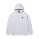 Huf Prism Triple Triangle Pullover Hoodie Heather Grey