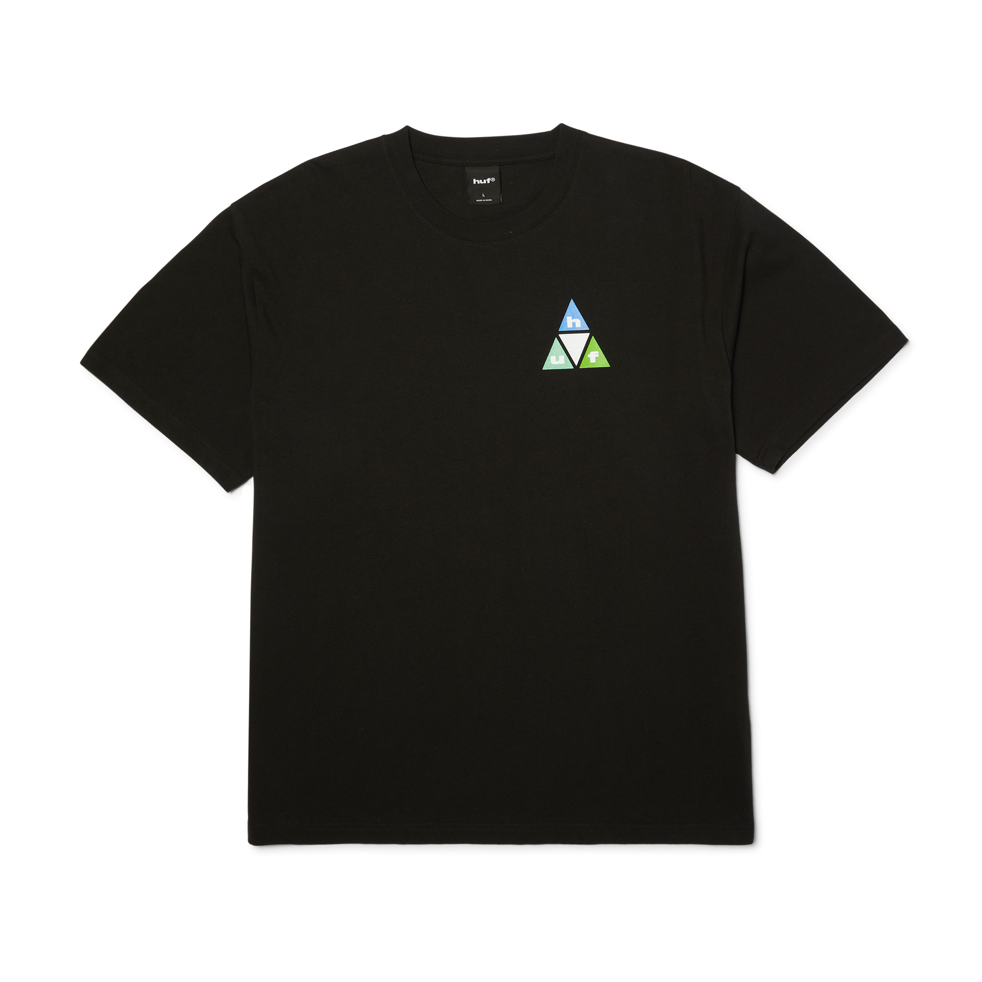 Huf Prism Triple Triangle T-Shirt Black