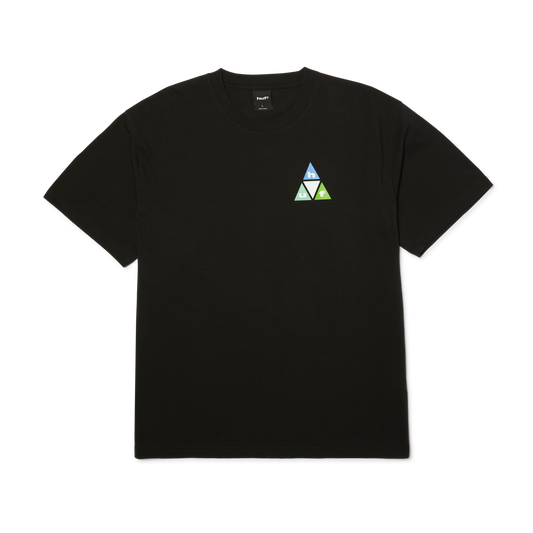 Huf Prism Triple Triangle T-Shirt Black