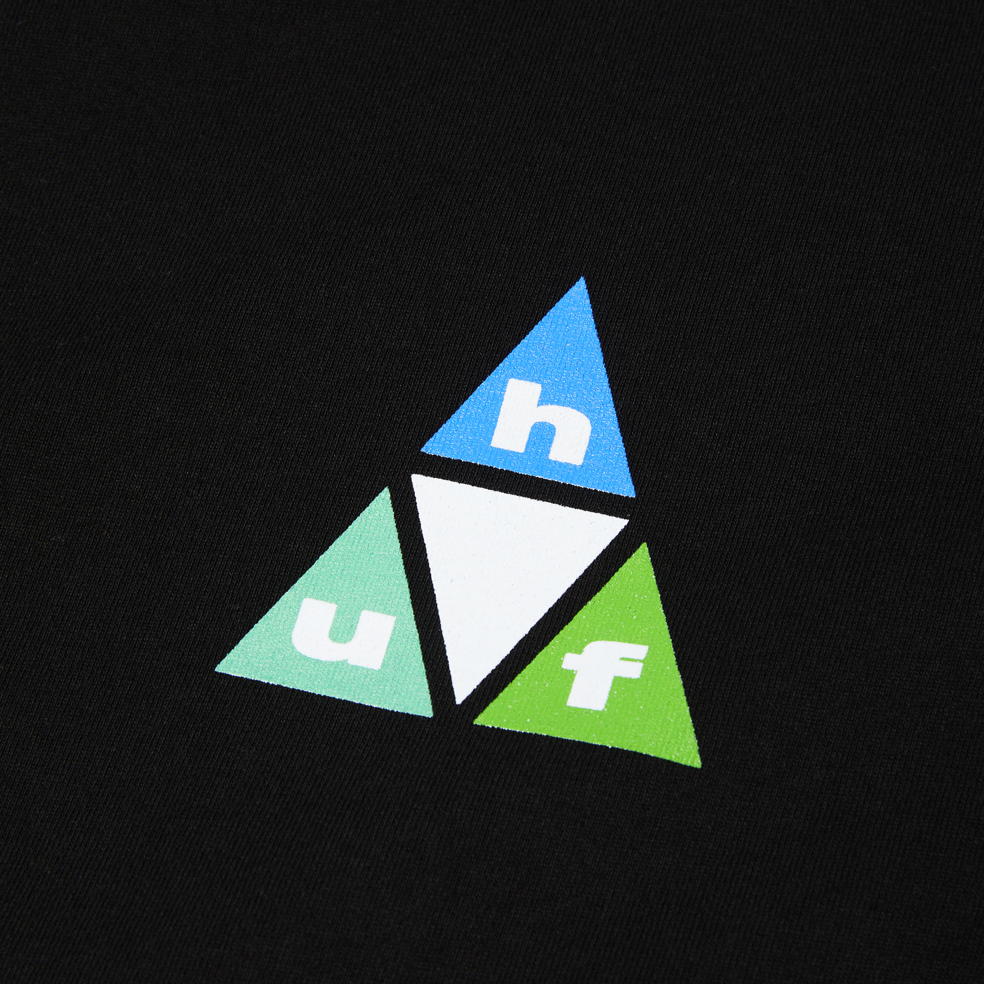 Huf Prism Triple Triangle T-Shirt Black