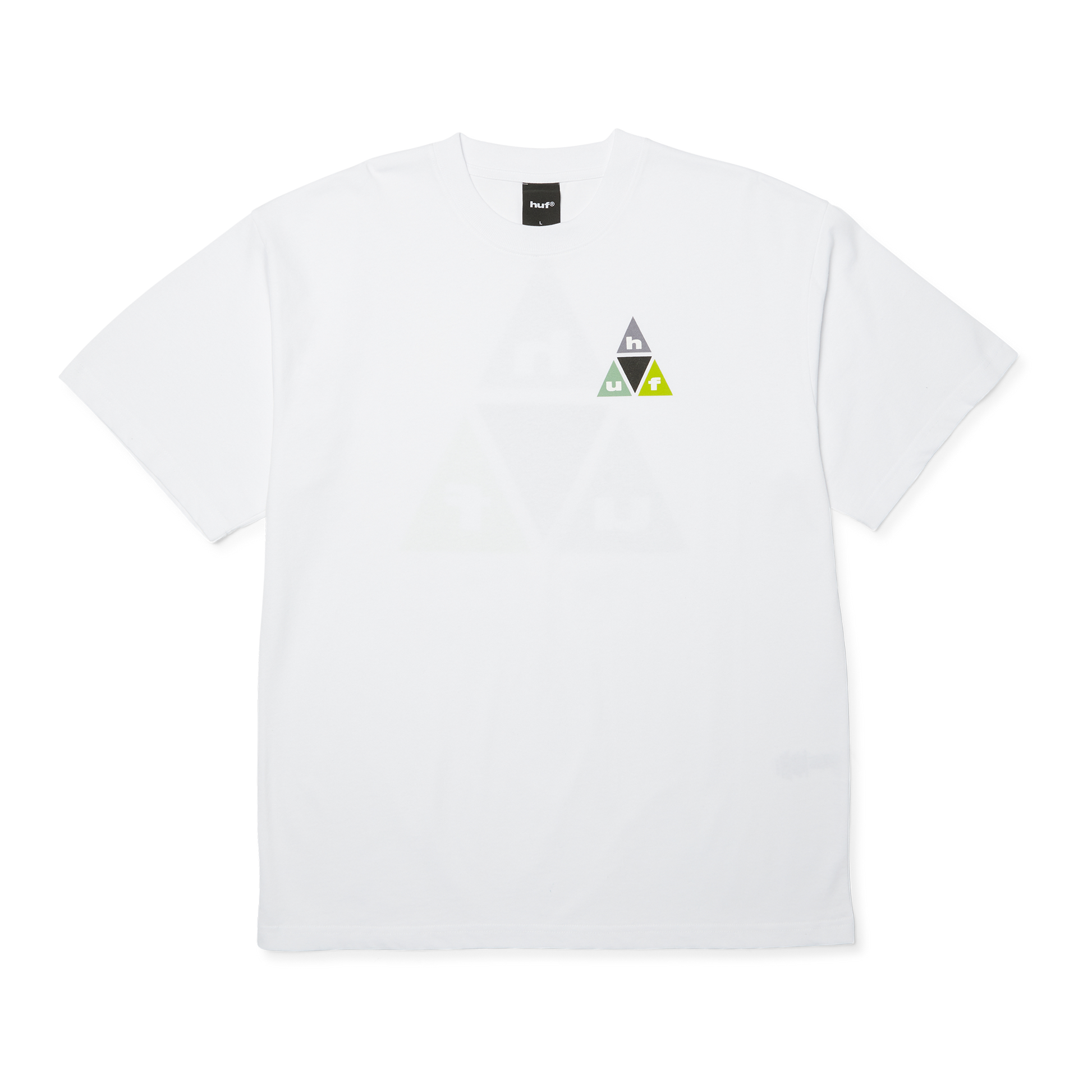 Huf Prism Triple Triangle T-Shirt White