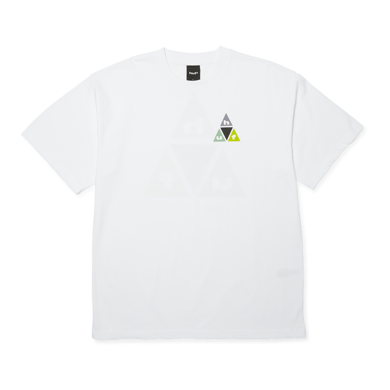 Huf Prism Triple Triangle T-Shirt White