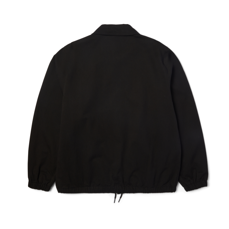 Huf 89 Twill Coaches Jacket Black/White