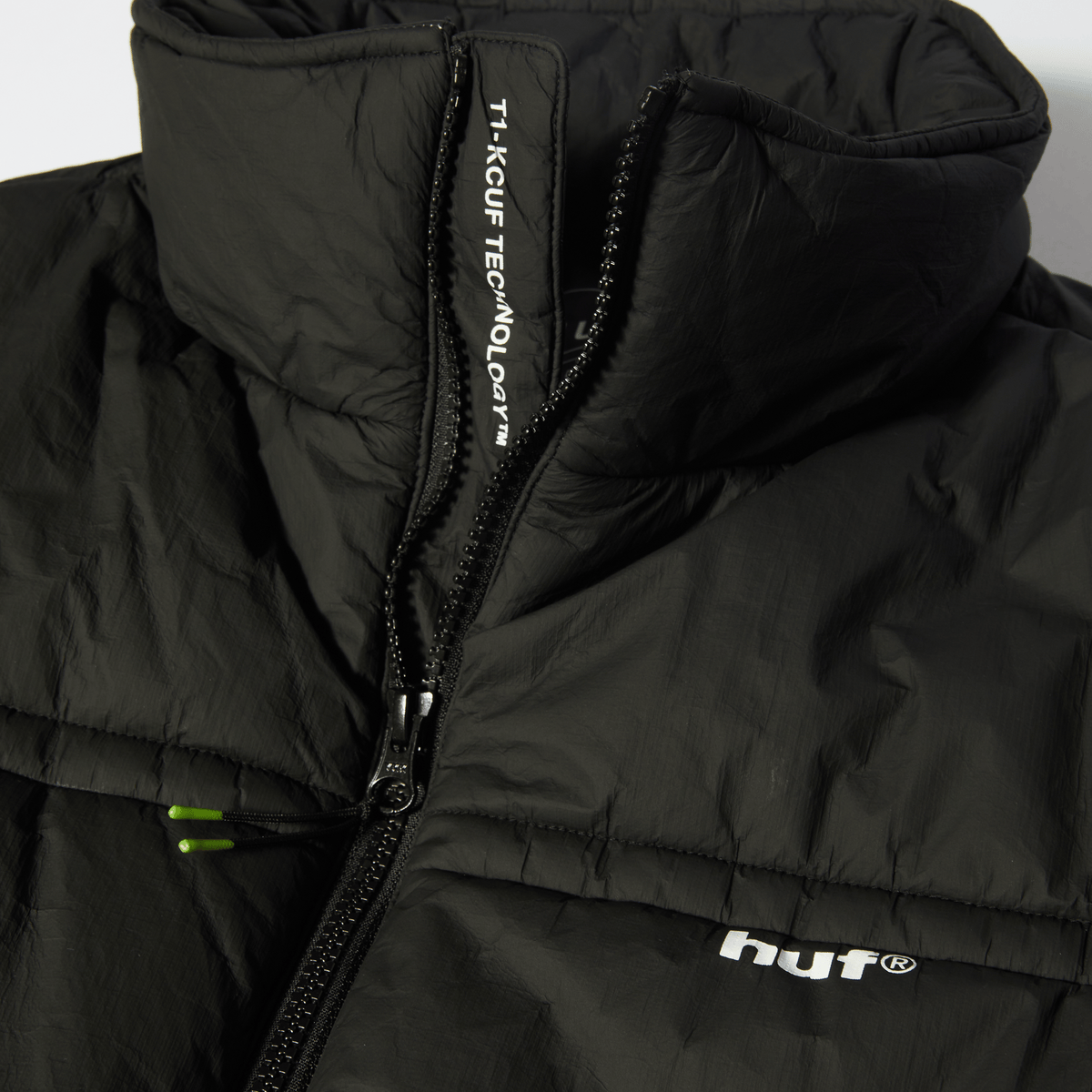 Huf 89 Tyvek Puffer Black