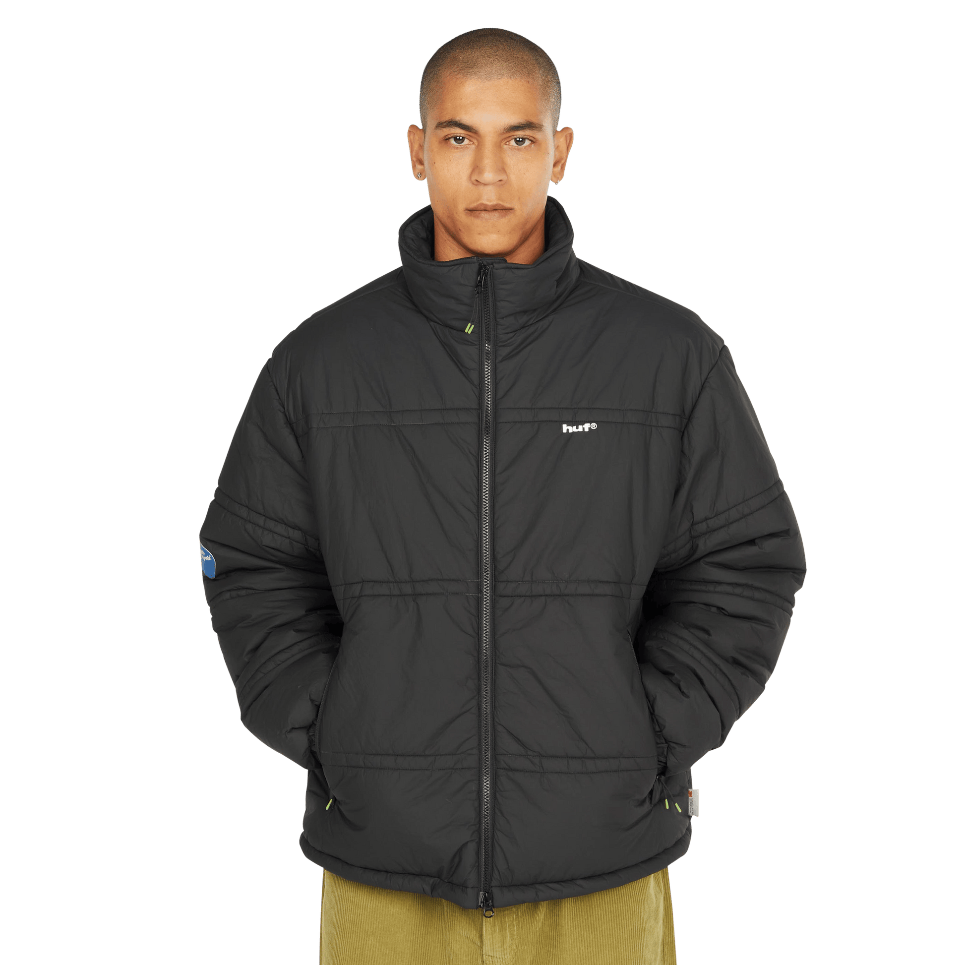 Huf 89 Tyvek Puffer Black