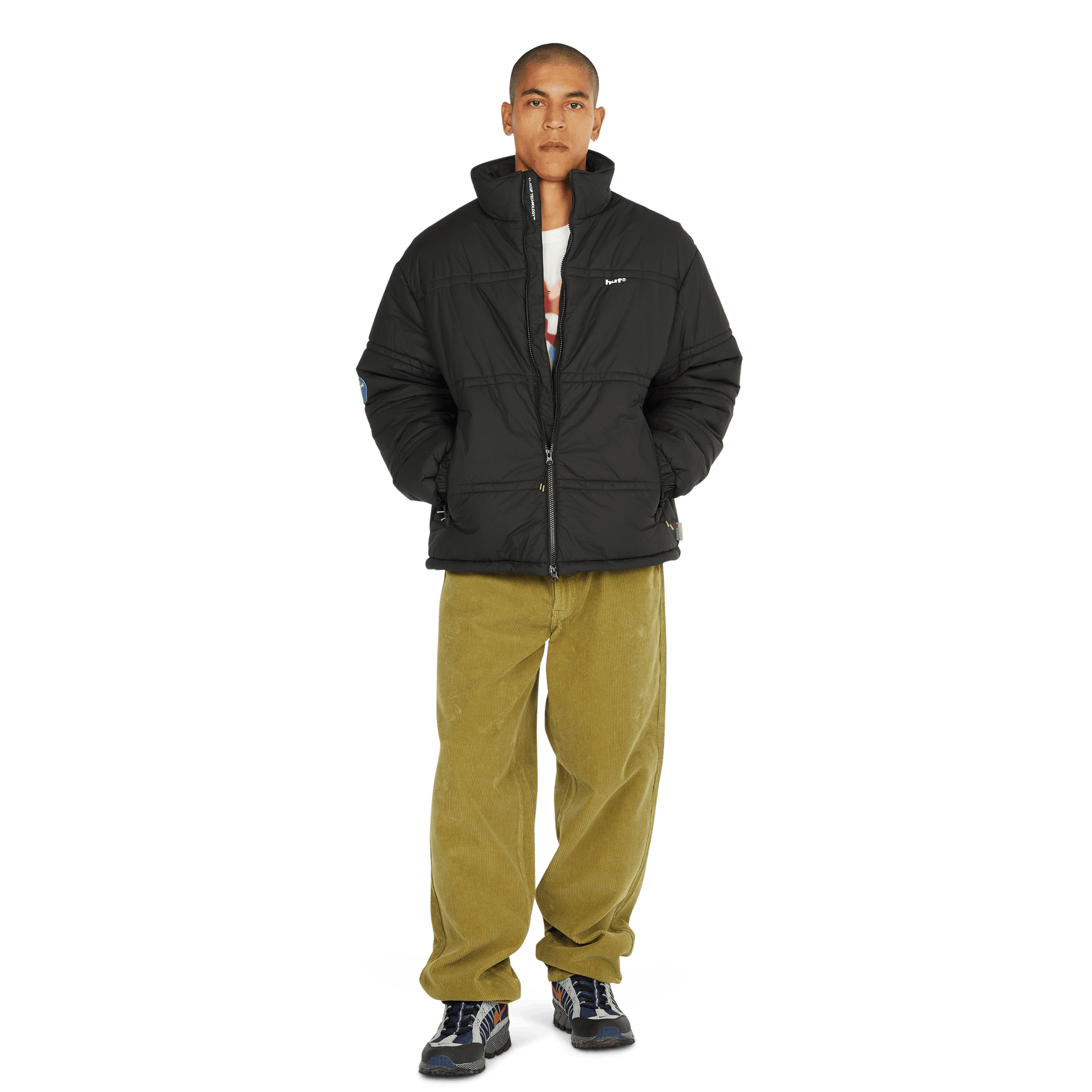 Huf 89 Tyvek Puffer Black