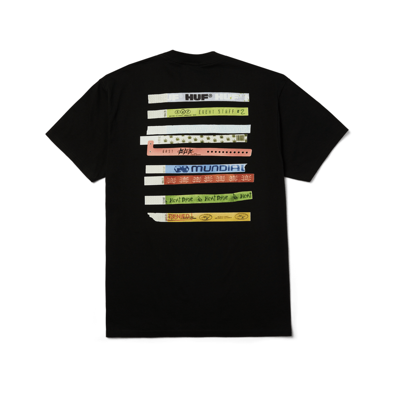 HUF Admission T-Shirt Black