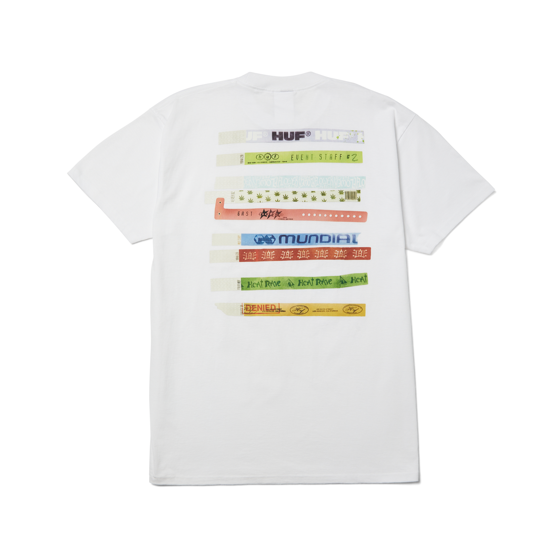 HUF Admission T-Shirt White