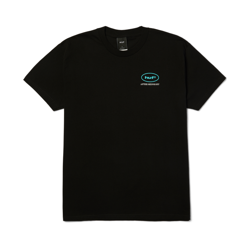 HUF After Midnight T-Shirt Black