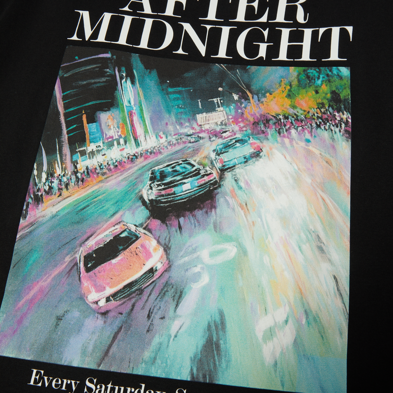 HUF After Midnight T-Shirt Black