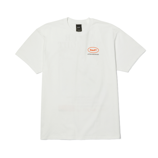 HUF After Midnight T-Shirt White