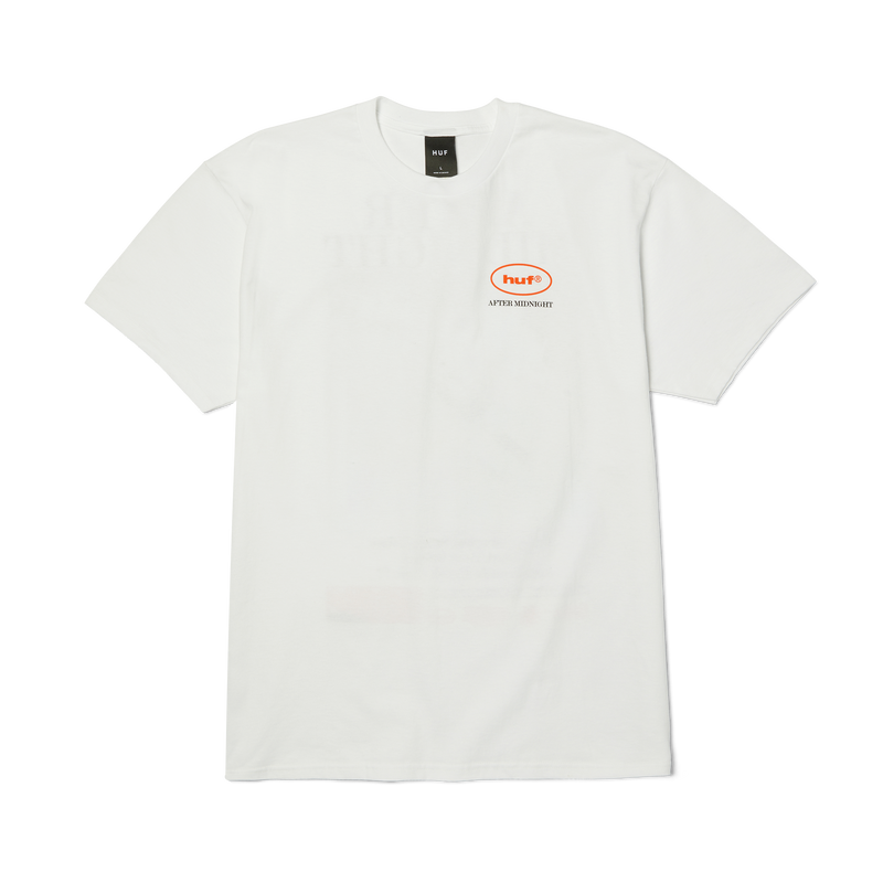 HUF After Midnight T-Shirt White