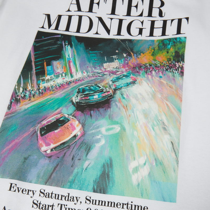 HUF After Midnight T-Shirt White