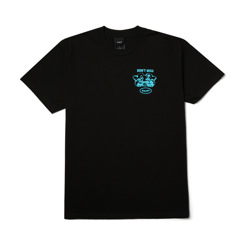HUF After Midnight T-Shirt Black