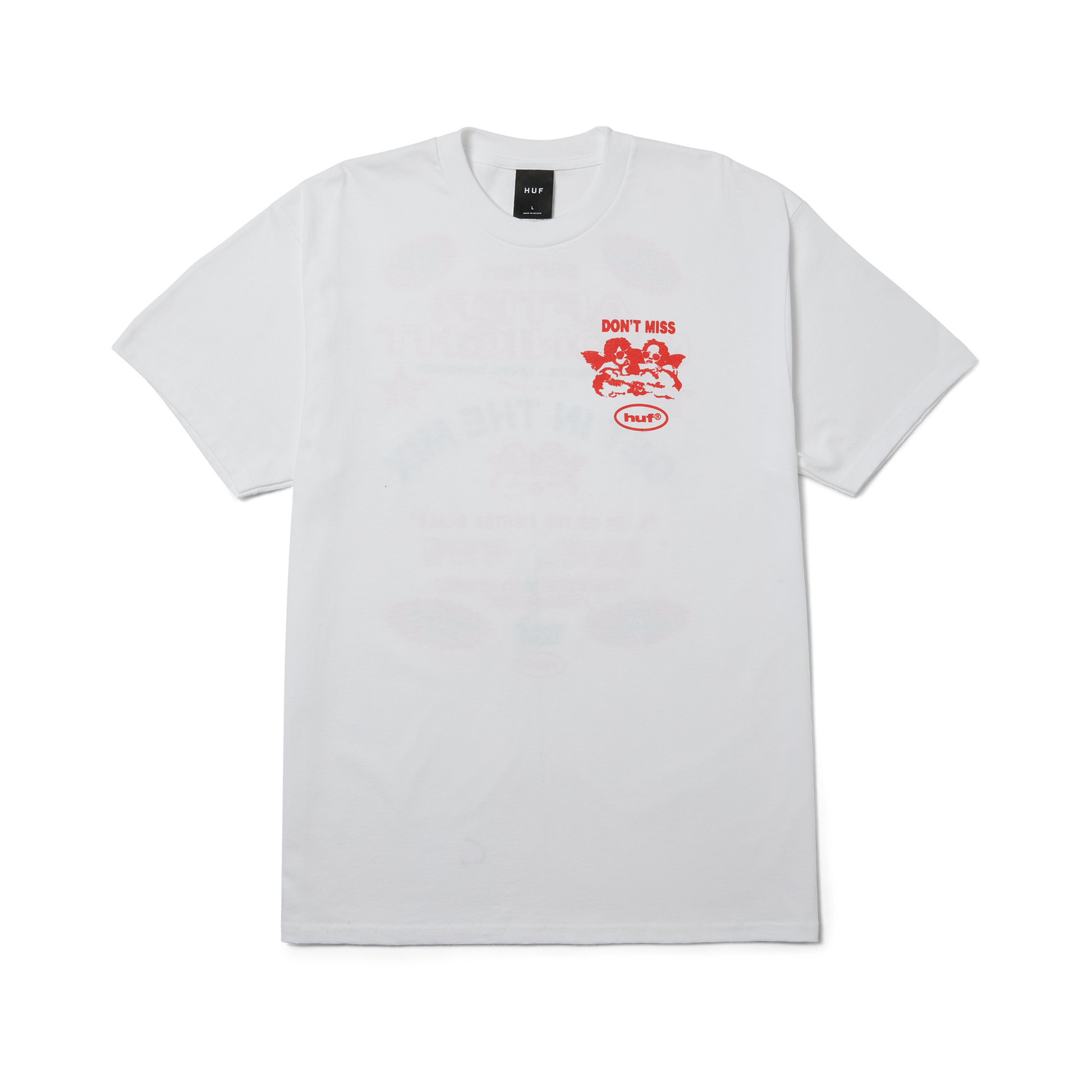 HUF After Midnight T-Shirt White