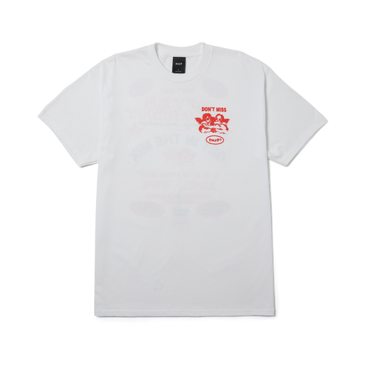 HUF After Midnight T-Shirt White
