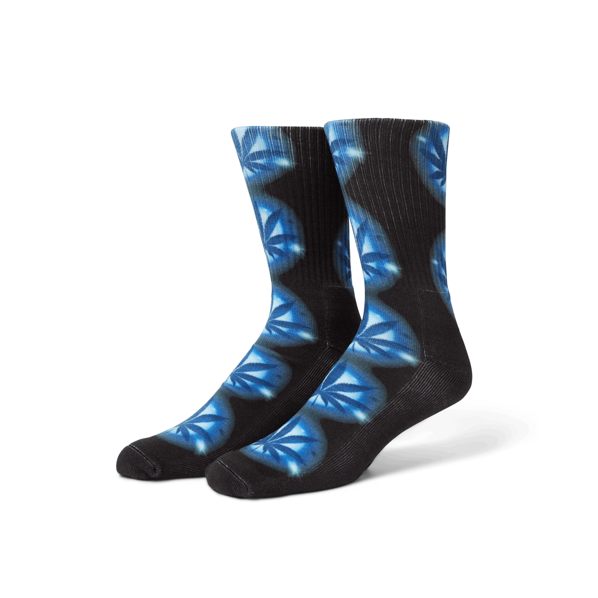 Huf Airbrush Digital Plantlife Sock Black/Blue