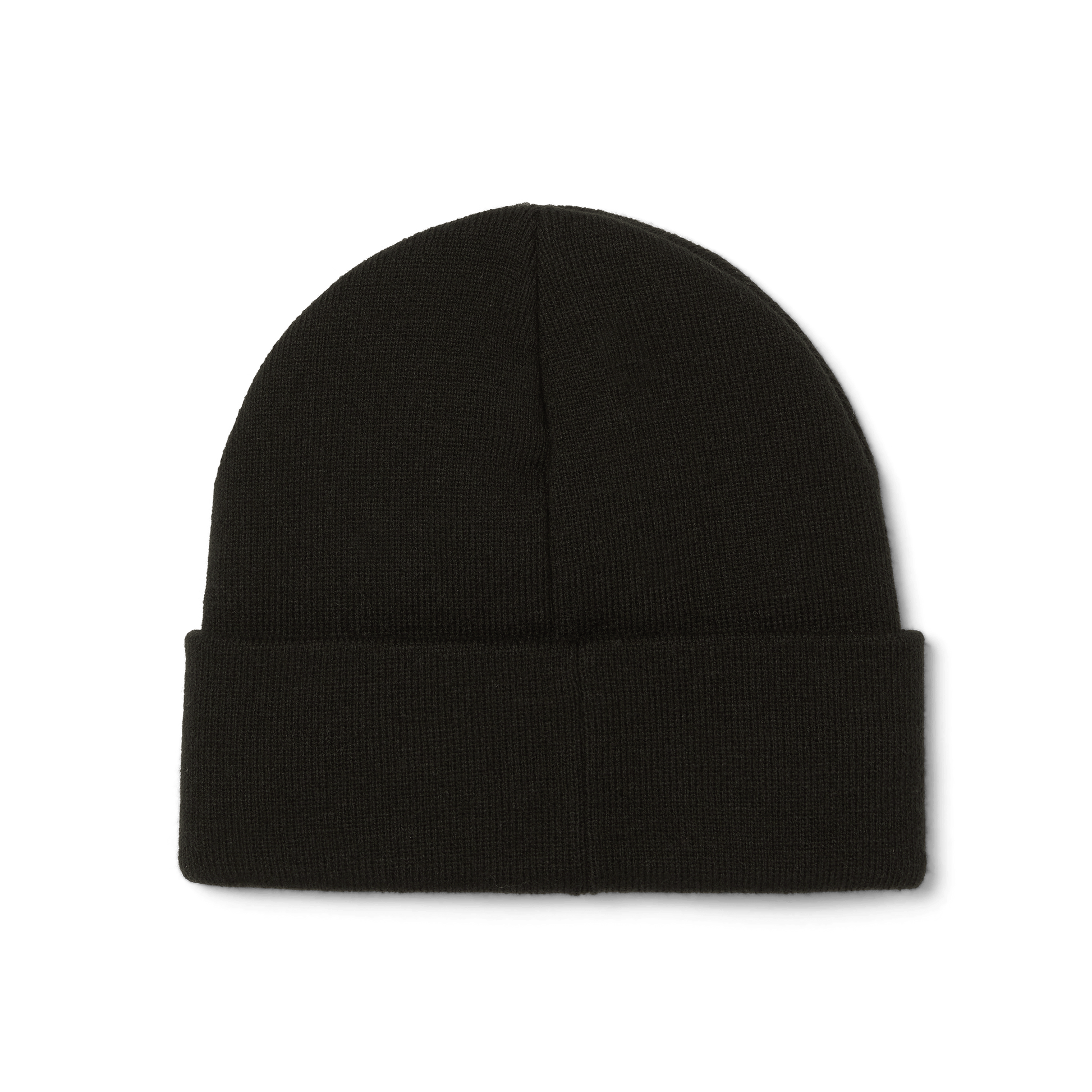 Huf All Caps Cuff Beanie Black