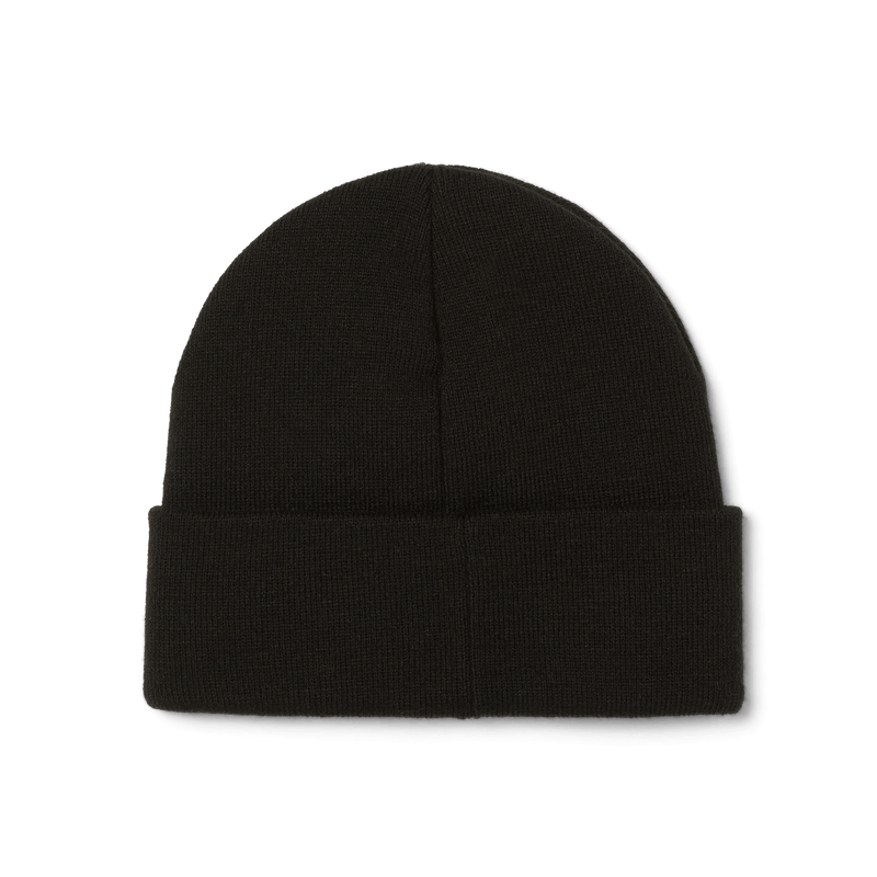 Huf All Caps Cuff Beanie Black