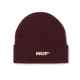 Huf All Caps Cuff Beanie Burgundy