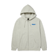 HUF All Caps Full-Zip Hoodie Ash