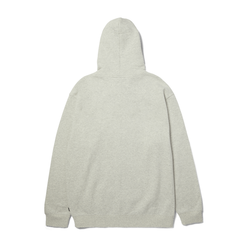 HUF All Caps Full-Zip Hoodie Ash