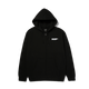 HUF All Caps Full-Zip Hoodie Black
