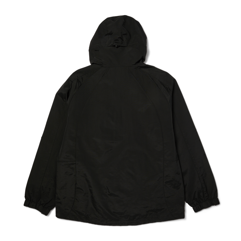 HUF All Caps Shell Jacket Black