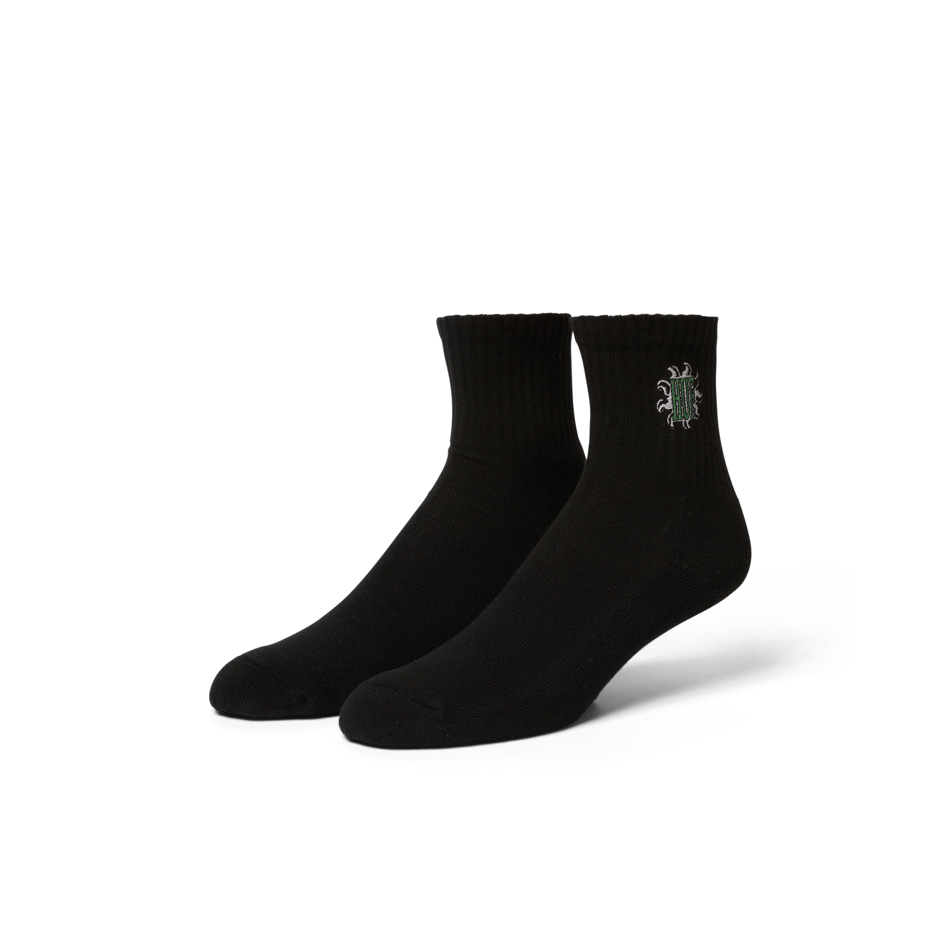 HUF Apollo 1/4 Sock Black