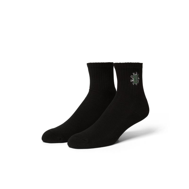 HUF Apollo 1/4 Sock Black