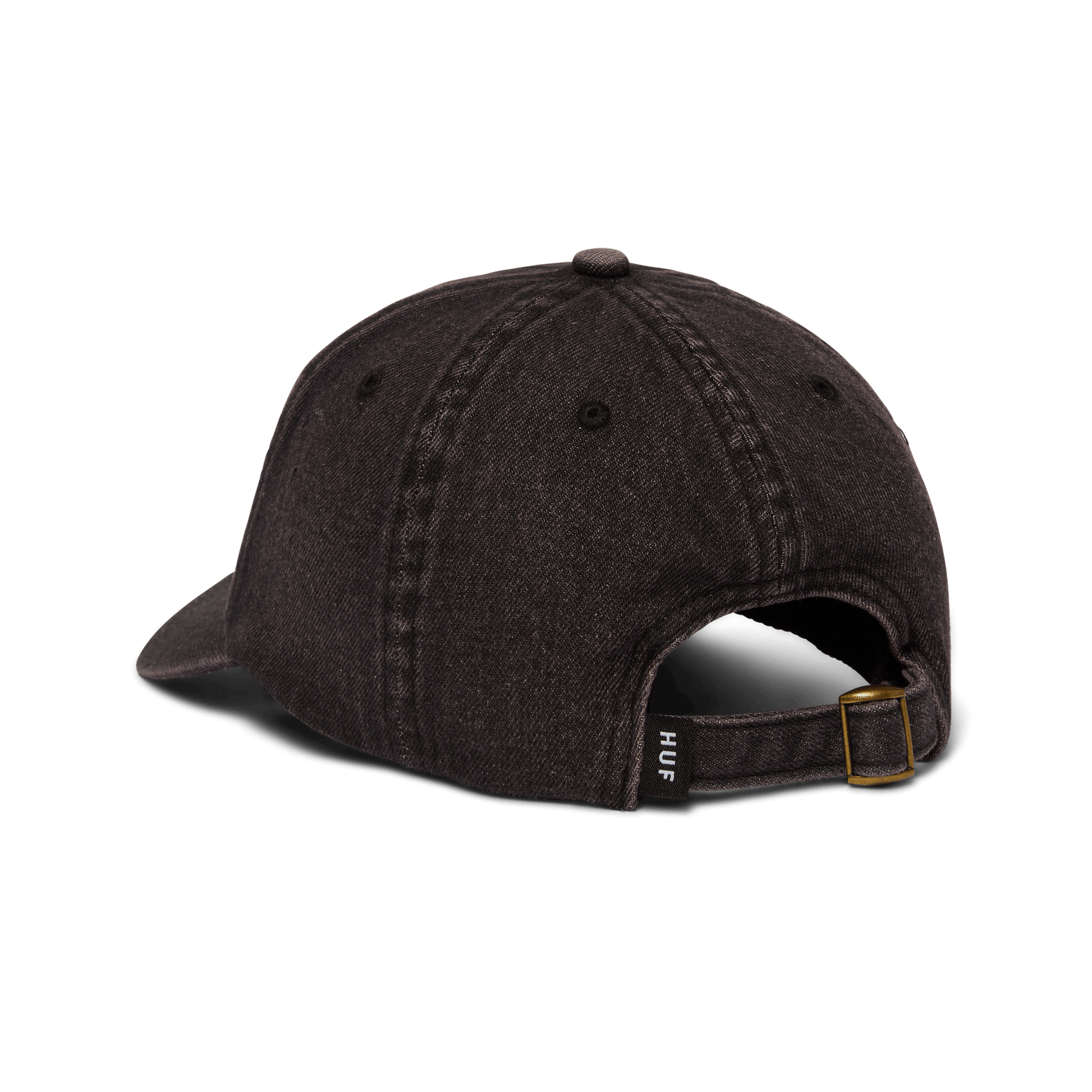 HUF Apollo Denim 6-Panel Curved Visor Hat Dust Purple