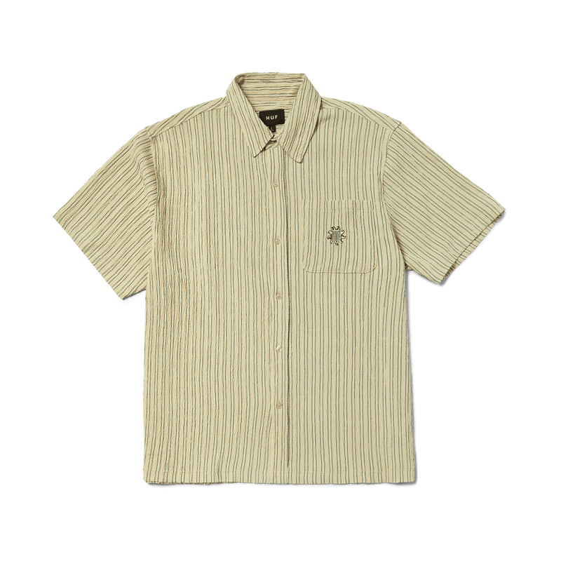 HUF Apollo Striped Shirt Natural