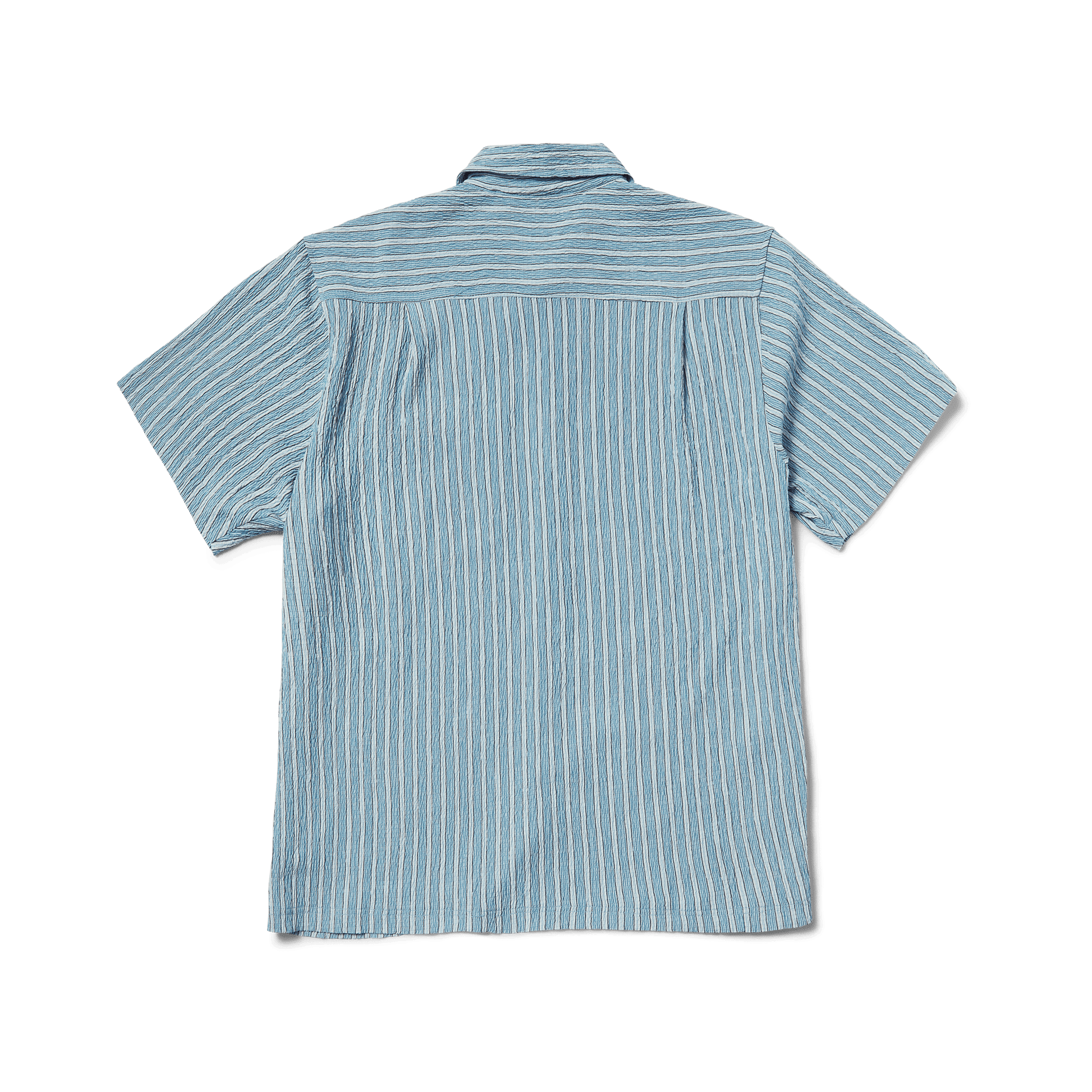 HUF Apollo Striped Shirt Pool Blue
