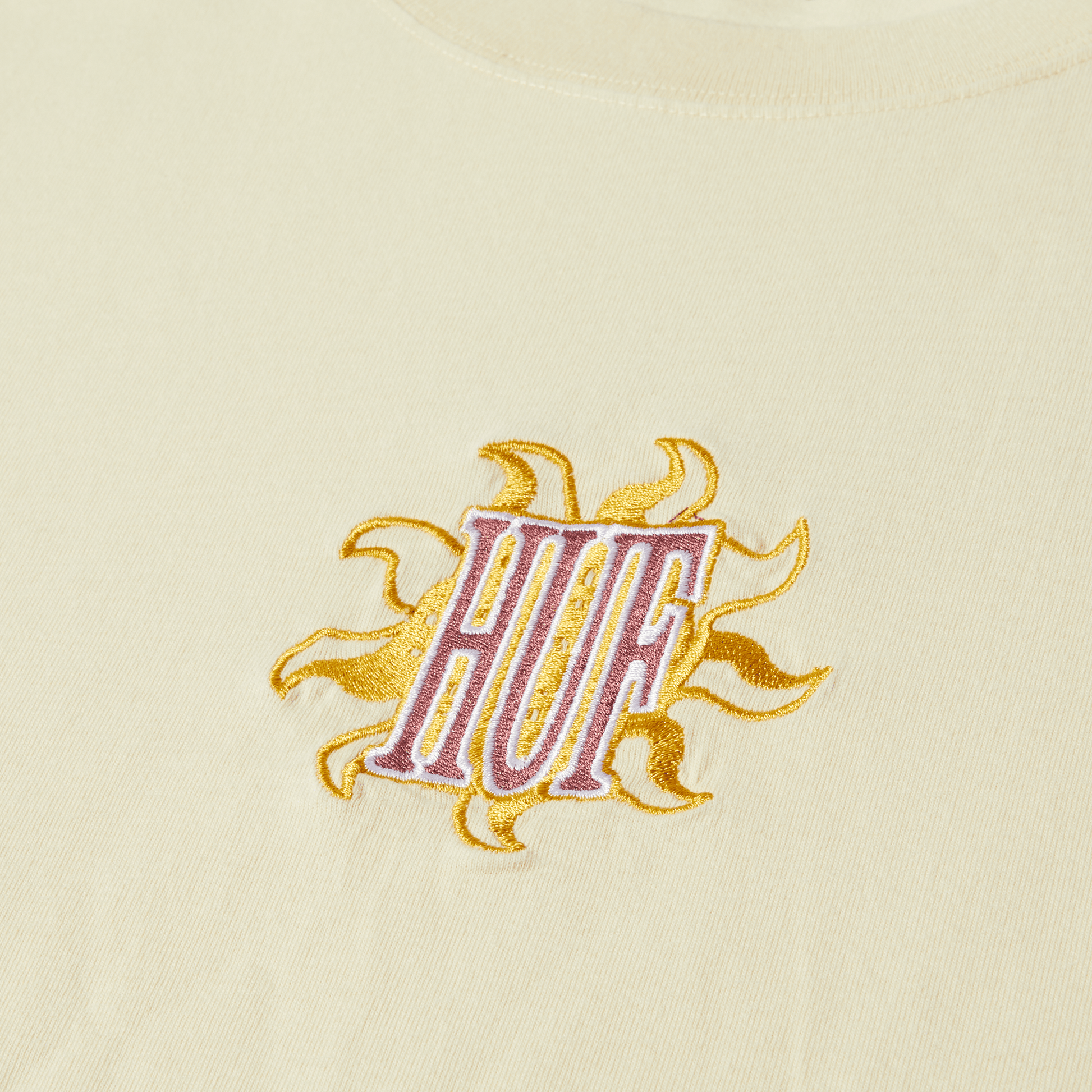 HUF Apollo Washed T-Shirt Natural