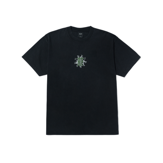 HUF Apollo Washed T-Shirt Washed Black