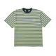 HUF Apollo Striped Knit Boxy Top Blue