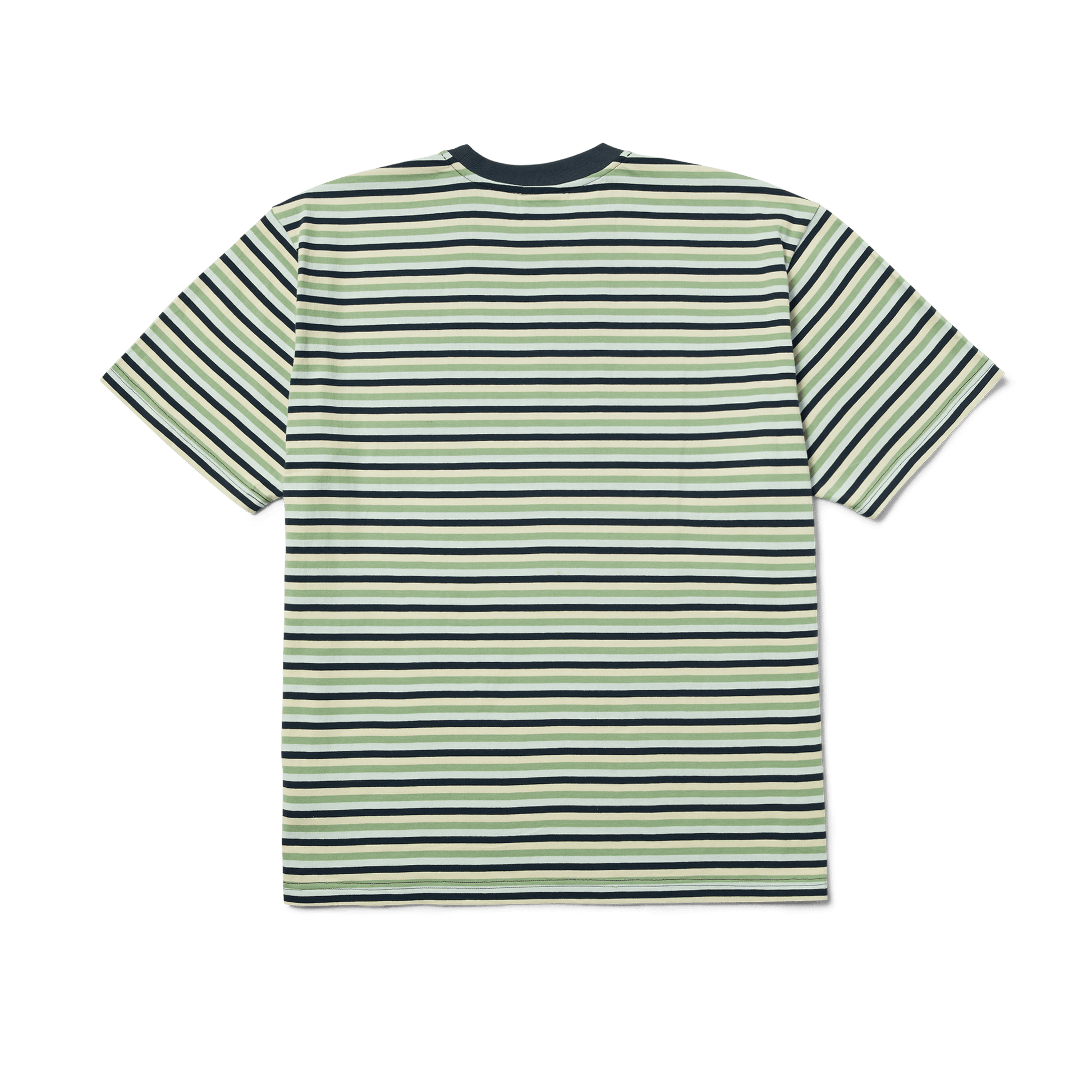 HUF Apollo Striped Knit Boxy Top Blue