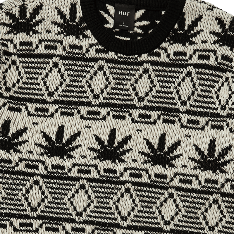 HUF Apres Crewneck Sweater Natural