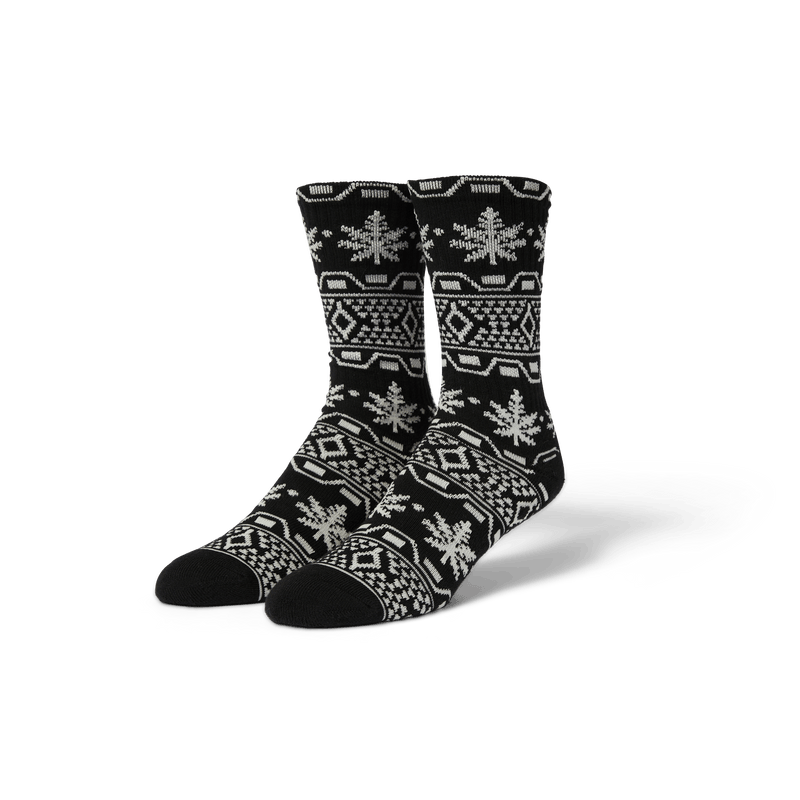 HUF Apres Plantlife Crew Sock Black