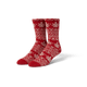 HUF Apres Plantlife Crew Sock Red