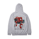 HUF x Marvel Spider-Man Arachknight FZ Hoodie Heather Grey