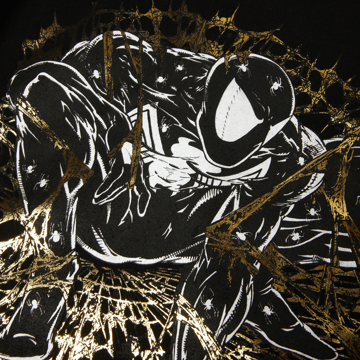 HUF x Marvel Spider-Man Arachknight FZ Hoodie Black