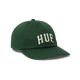 Huf Arch 6 Panel CV Snapback Hat Forest Green