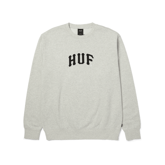 HUF Arch Applique Crewneck Sweatshirt Ash