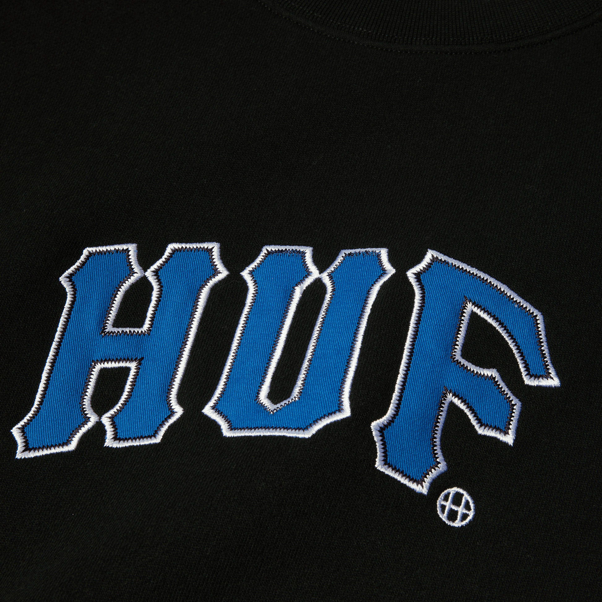HUF Arch Applique Crewneck Sweatshirt Black