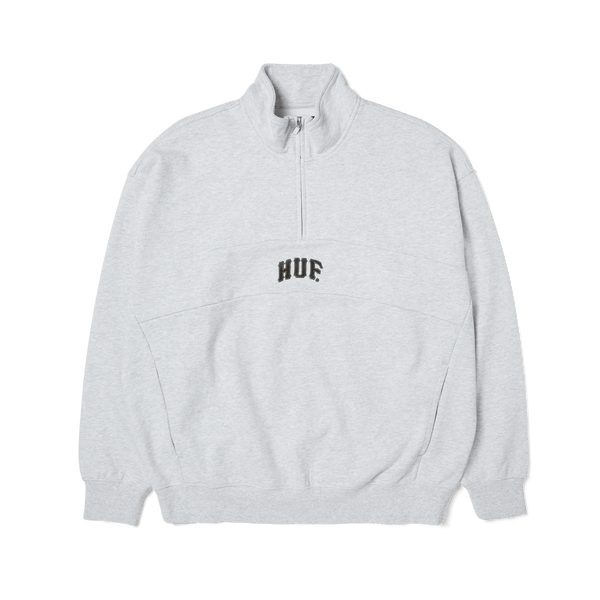 Huf Arch Enzyme 1/4 Zip Fleece Heather Grey