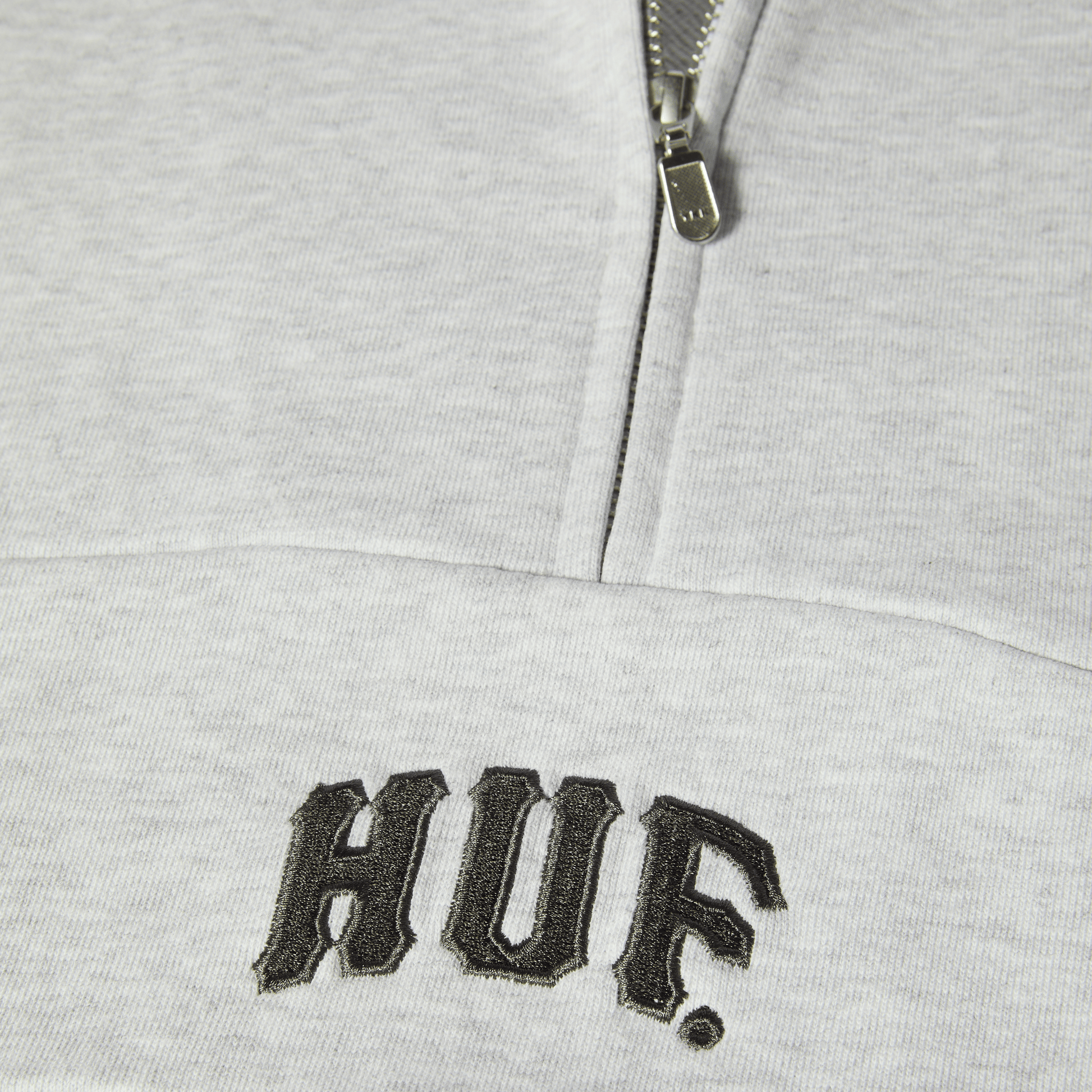Huf Arch Enzyme 1/4 Zip Fleece Heather Grey